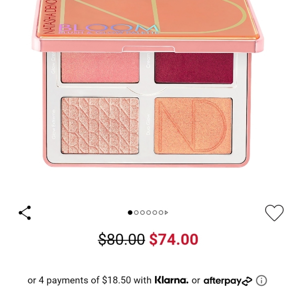 Bloom cheek Palette